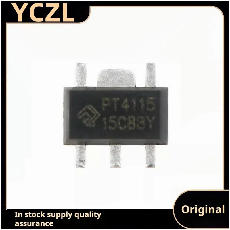 50 pièces PT4115B89E SOT-89 30V1.2A rapport de gradation élevé LED puce de pilote à courant constant original authentique