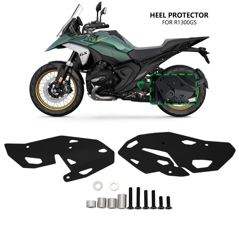 Motorcycle R1300GS Heel Protector Side Kickstand Switch Guard Protector Side Panel Protection For BMW R1300 GS ADV 2023-2024