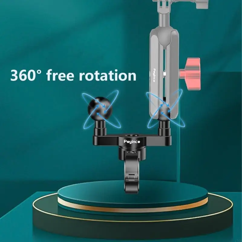 270b aluminium motor motorcycle mount yang dapat disesuaikan untuk penonton miring