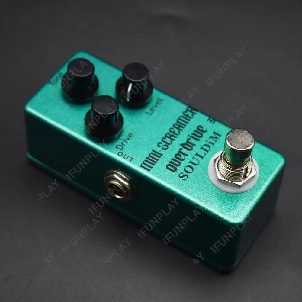 SoulDiM Overdrive Guitar Effect Pedal Mini Screamer Overdrive Electric Guitar Pedal True Bypass Guitar Parts Accessories