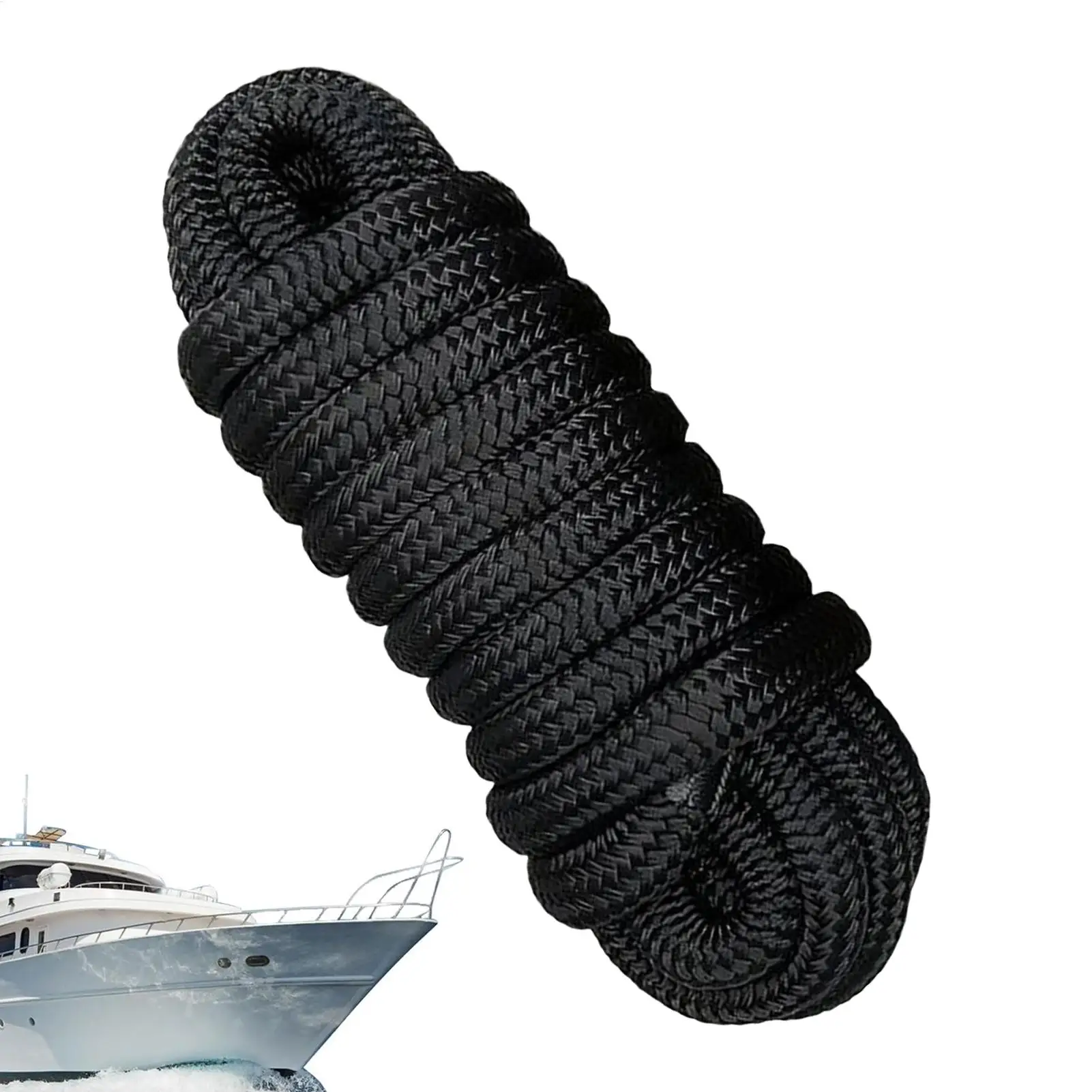 

Dock Lines Heavy-Duty Nylon Cord 5/8inch X 15FT Dock Ropes For Boats For Mooring Anchoring Sailing Yachts Marine Activities