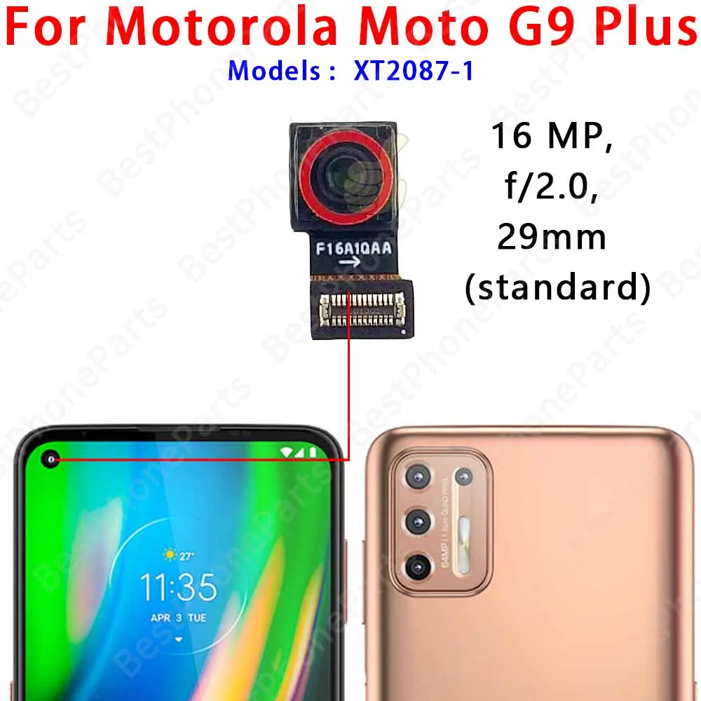 Motorola Moto G8 G9 Power Play Plus G82 Front Back Camera Flex Cable