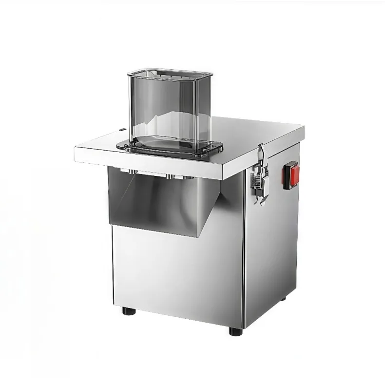 Multi-Functional Stainless Steel Vegetable Cutter Machine Electric Wolf Tooth French Fries Slicing Dicing Strip for Restaurant