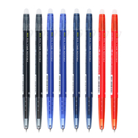 Magic Erasable Gel Pen 0.38mm Blue Black Red Ink Erasable Pen Washable Handle  For School Supplies Student Writing Stationery