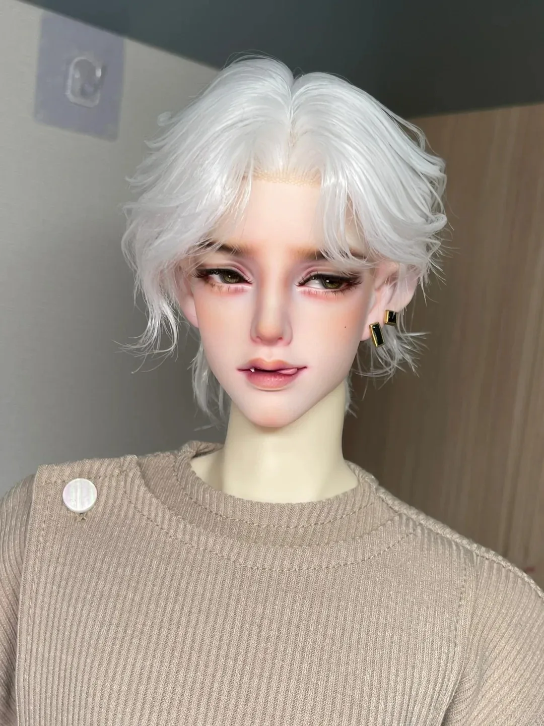 Neue BJD-Puppe L Onkel 1/3 Gelenkpuppe auf Lager Hübsches dz Edles Edelstein-Geburtstagsgeschenk auf Lager