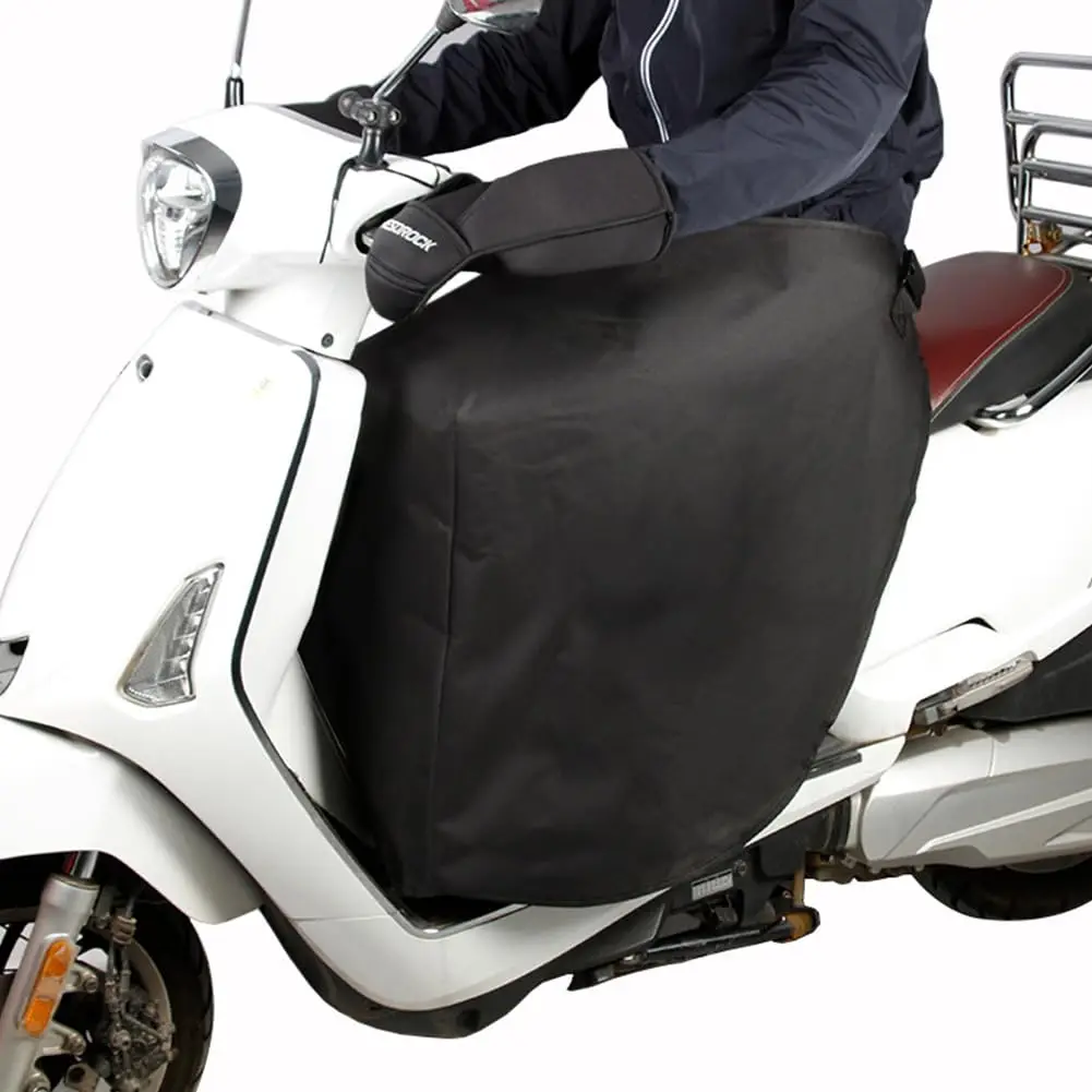 Protection universelle pour les jambes de scooter et de moto, couvre-jambes coupe-vent, accessoire extérieur résistant au froid pour une utilisation quotidienne