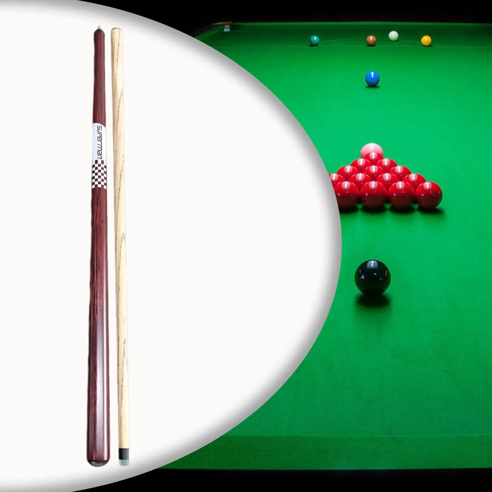 

Pool Stick Economic 55" Two Section Break Jump Cue for Pool Game House Adult