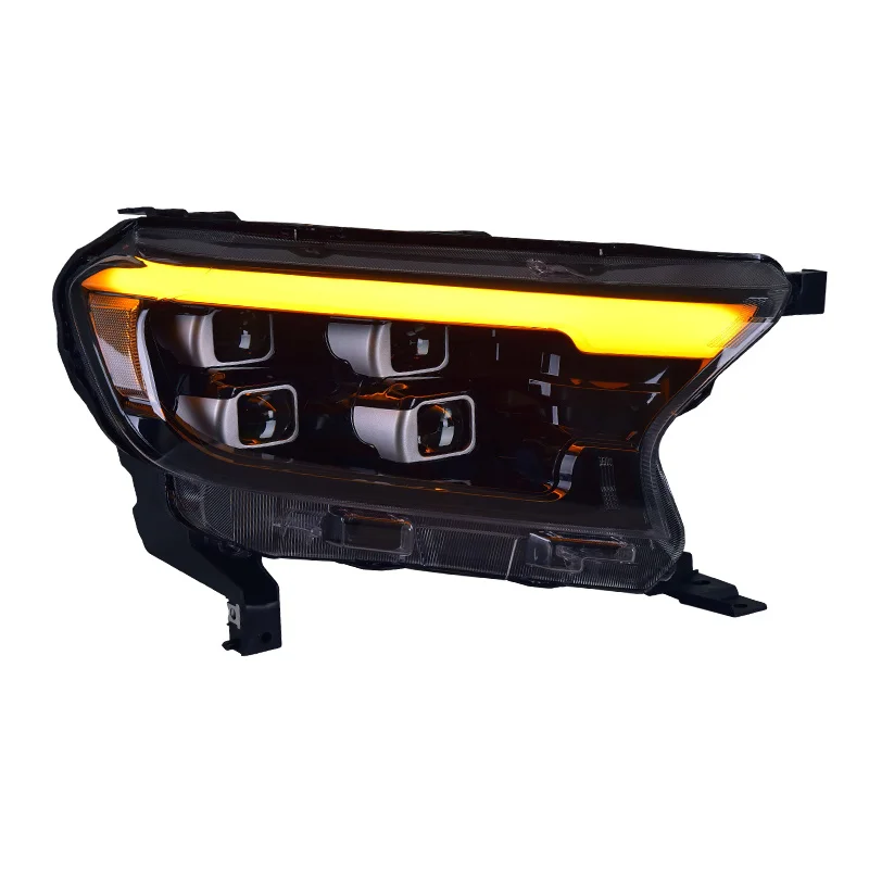 Headlight Assembly for Ford Ranger T6 2015-2020 Everest Full LED light source LED DRL LED sequential a touch of blue