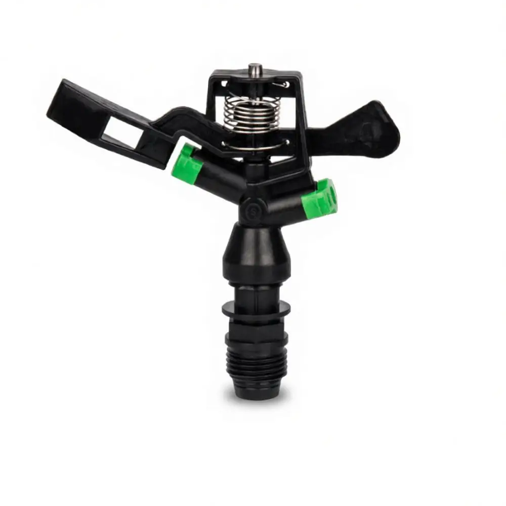 Efficient Garden Lawn Sprinkler Irrigation Rocker Nozzle 360 Rotary Water Spray Tool For Farm Field Greenhouse Yard