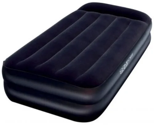 

Advanced Built-In Pillow Air Bed Cushion Twin Size Indoor Outdoor Camping Mattress Portable Pump Cooling Moder