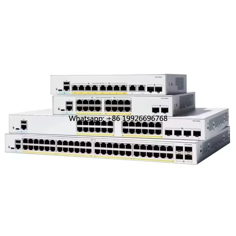 

Оригинальный сетевой коммутатор Cisco C1200-24T-4G Ethernet-коммутатор серии C1200, полнодуплексный и полудуплексный 24-портовый коммутатор C1200-24T-4G