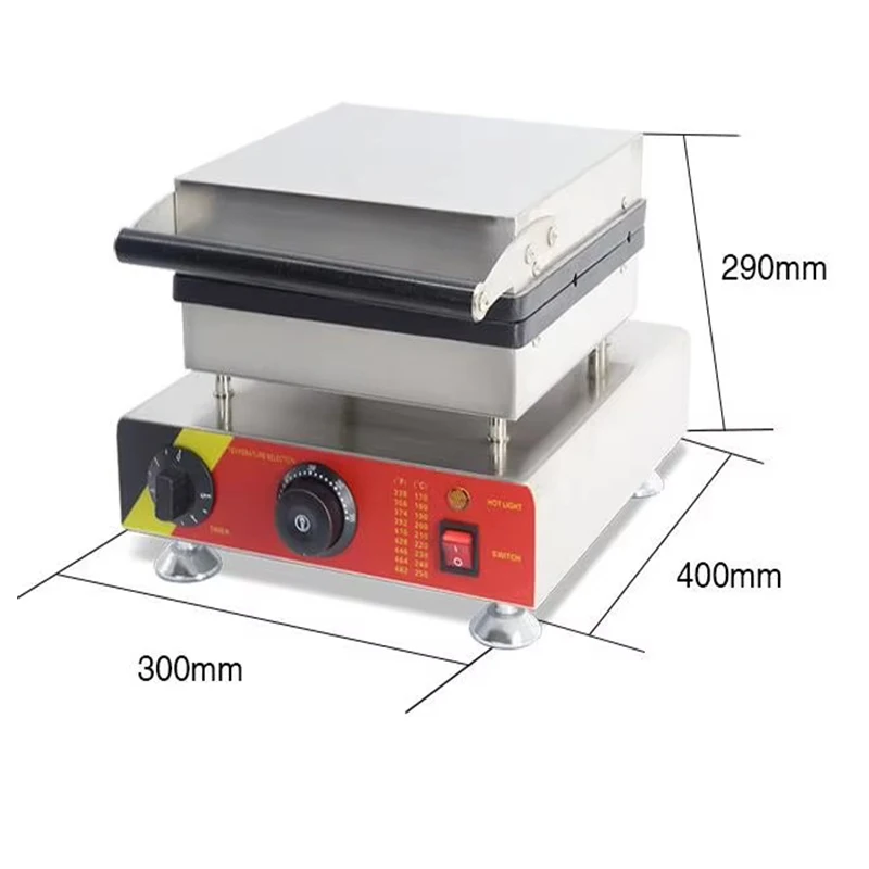 4 PCS lolly waffle making machine/electrical pine waffle maker