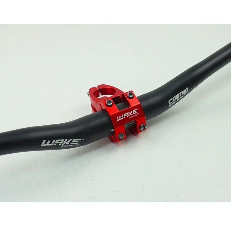 Fotografia 7: Wake mtb mountain bike andorinha guiador liga de alumínio 720mm 780mm diâmetro 31.8mm 313g textura fosca acessórios da bicicleta peças