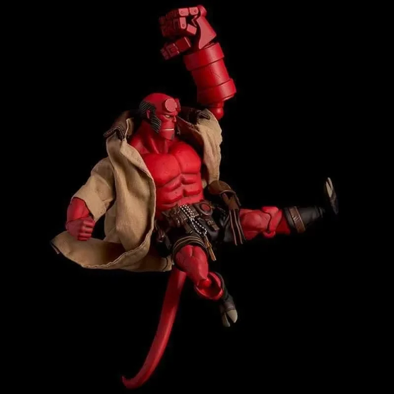 In Stock  Assemble Model Hellboy Action Figure Collection Model Toys Decoration Statue Model Toys For Kids Xmas Birthday Gift