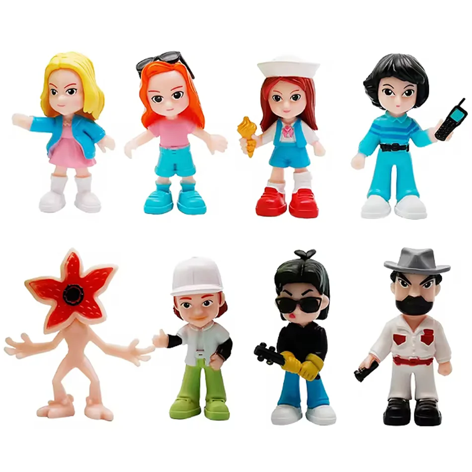 2026 New Product Stranger Figures Eleven Dustin Barb Steve Demogorgon Action Figures Toys Things Model Doll Children Gifts