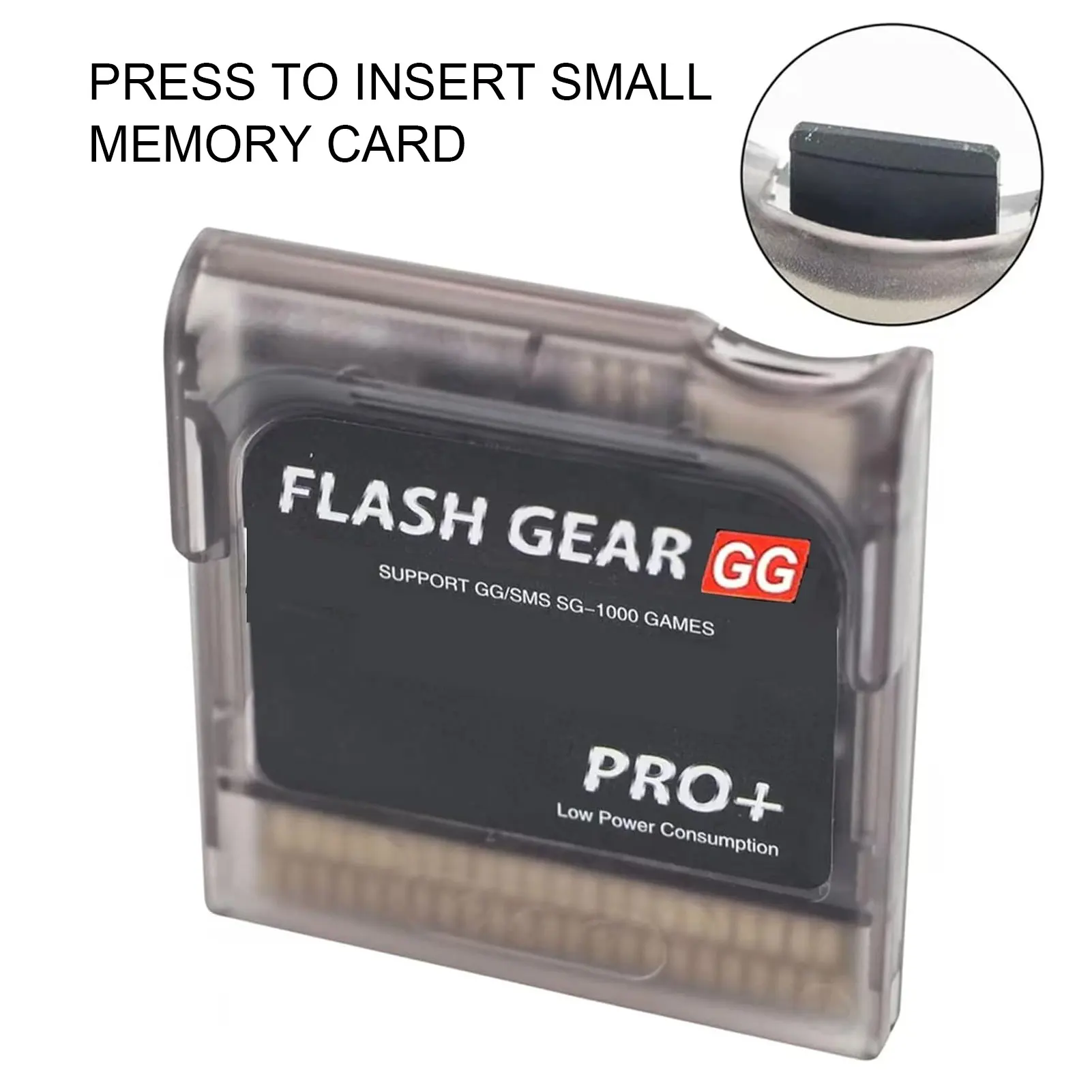 Flash Memory Card Support for GG Game Gear Console 600 in 1 Flash Game Cartridge with Built in 4GB Memory view 6
