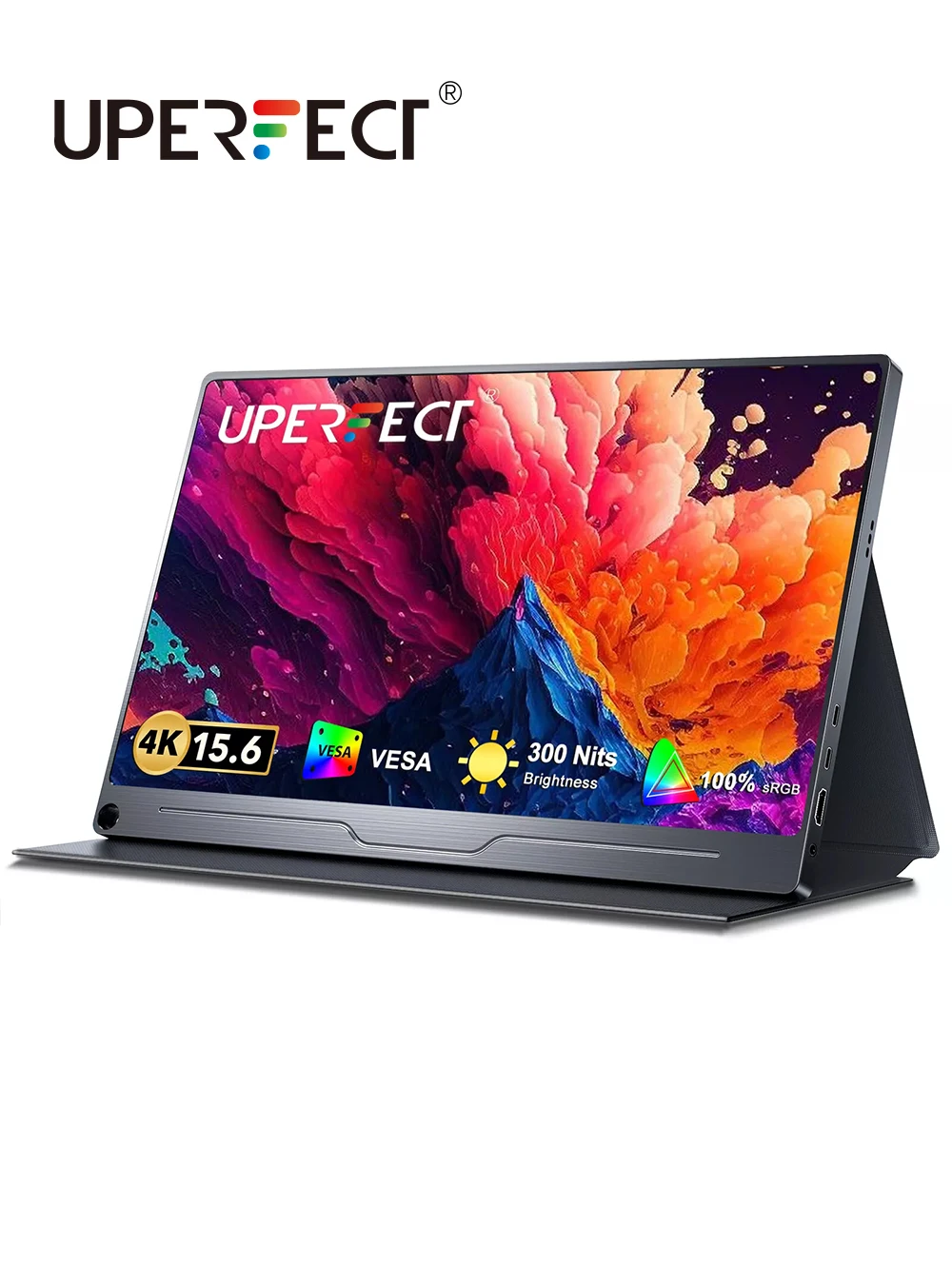 Imagem -01 - Monitor de Jogos Portátil Uperfect 156 4k para Ps5 Xbox One Nintendo Switch Macbook Computador Externo segundo Monitor com Alto-falantes monitor de jogos portatil uperfect 156 4k para ps5 xbox one nintendo switch macbook computador externo segundo monitor com alto falantes 01