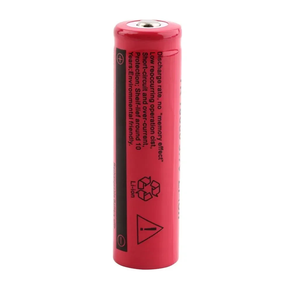 18650 Batterie 3,7 V 9900mAh wiederauf ladbare Li-Ionen-Batterie für LED-Taschenlampe Taschenlampe Batterie Lithium-Batterie ladegerät