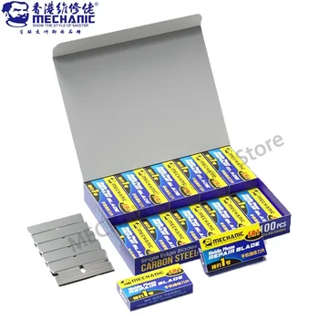 ميكانيكي FR1 شفرات عالية المتانة لصيانة الهاتف المحمول شاشة LCD OCA الغراء تنظيف إزالة مكشطة أدوات يدوية عدة