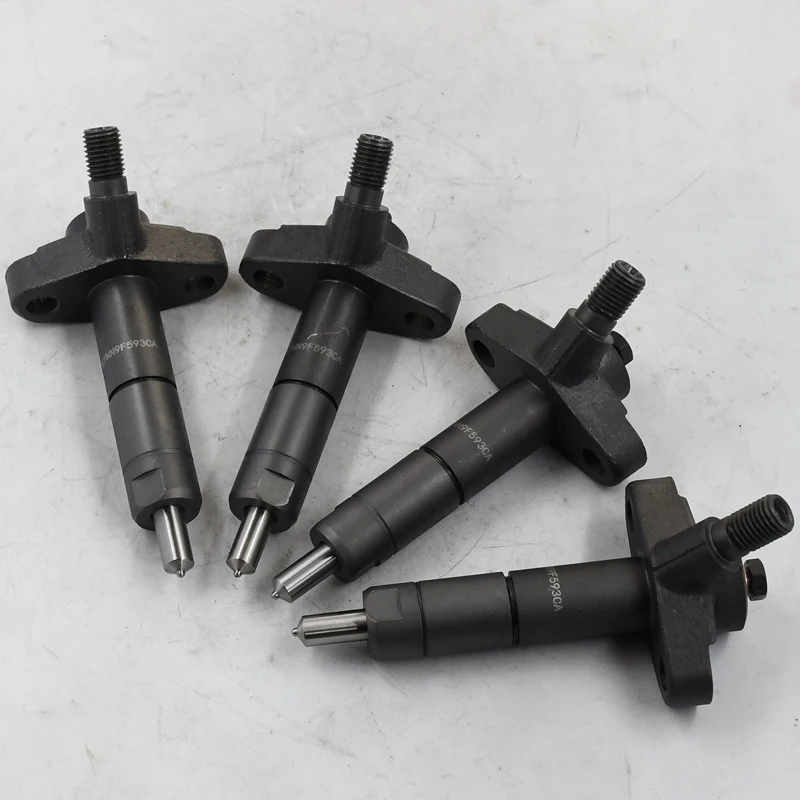 4 Pcs Fuel Injector E7NN9F593CA 83964126 Compatible with Ford Tractor 3930 4640 4830 5030 5110 555D 6710 7710 4130 Compatible