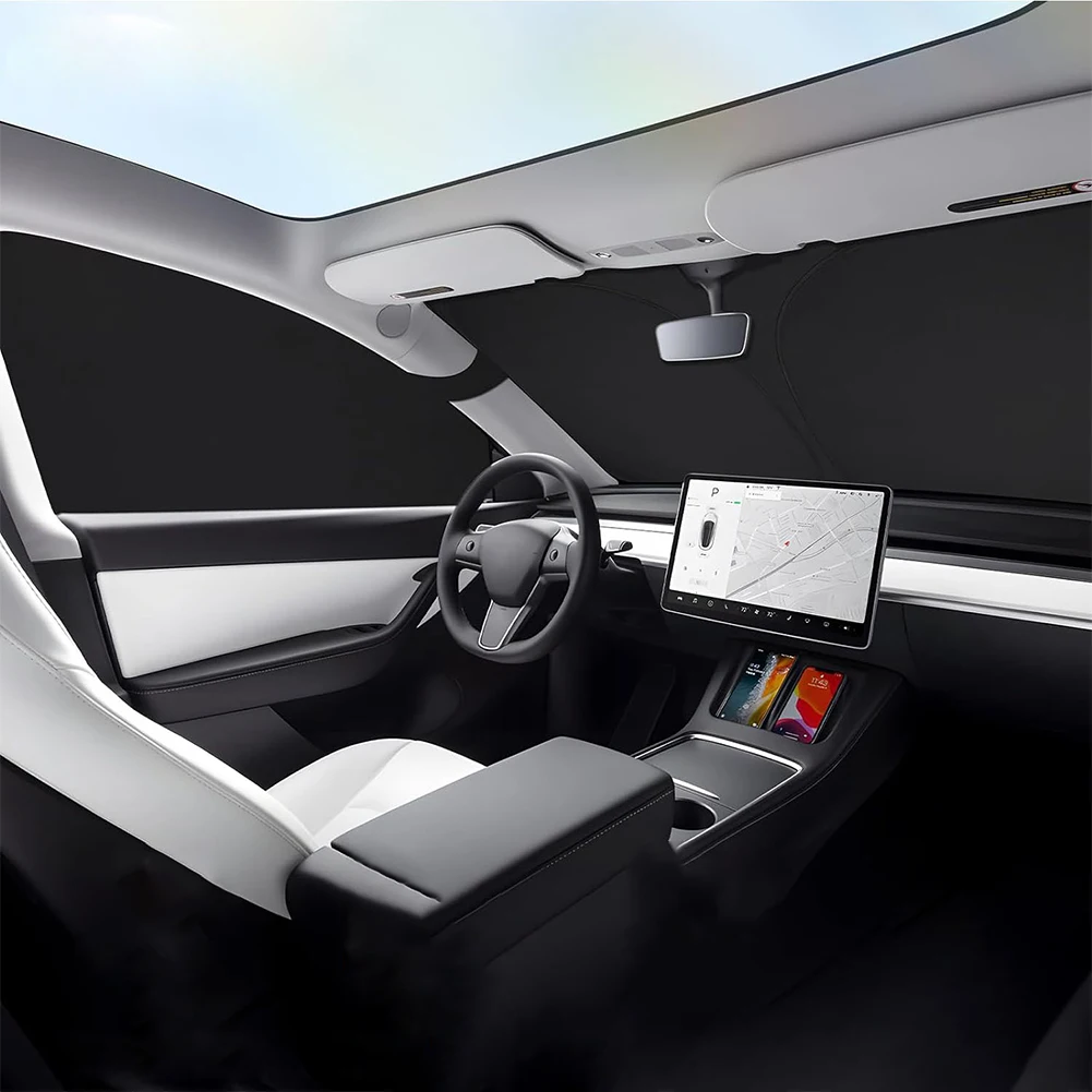

8Pcs/Set Car Windows Sun Shade Ultraviolet Isolation Total Blackout Sun Visors for Tesla Model Y 2020-2024 Accessories
