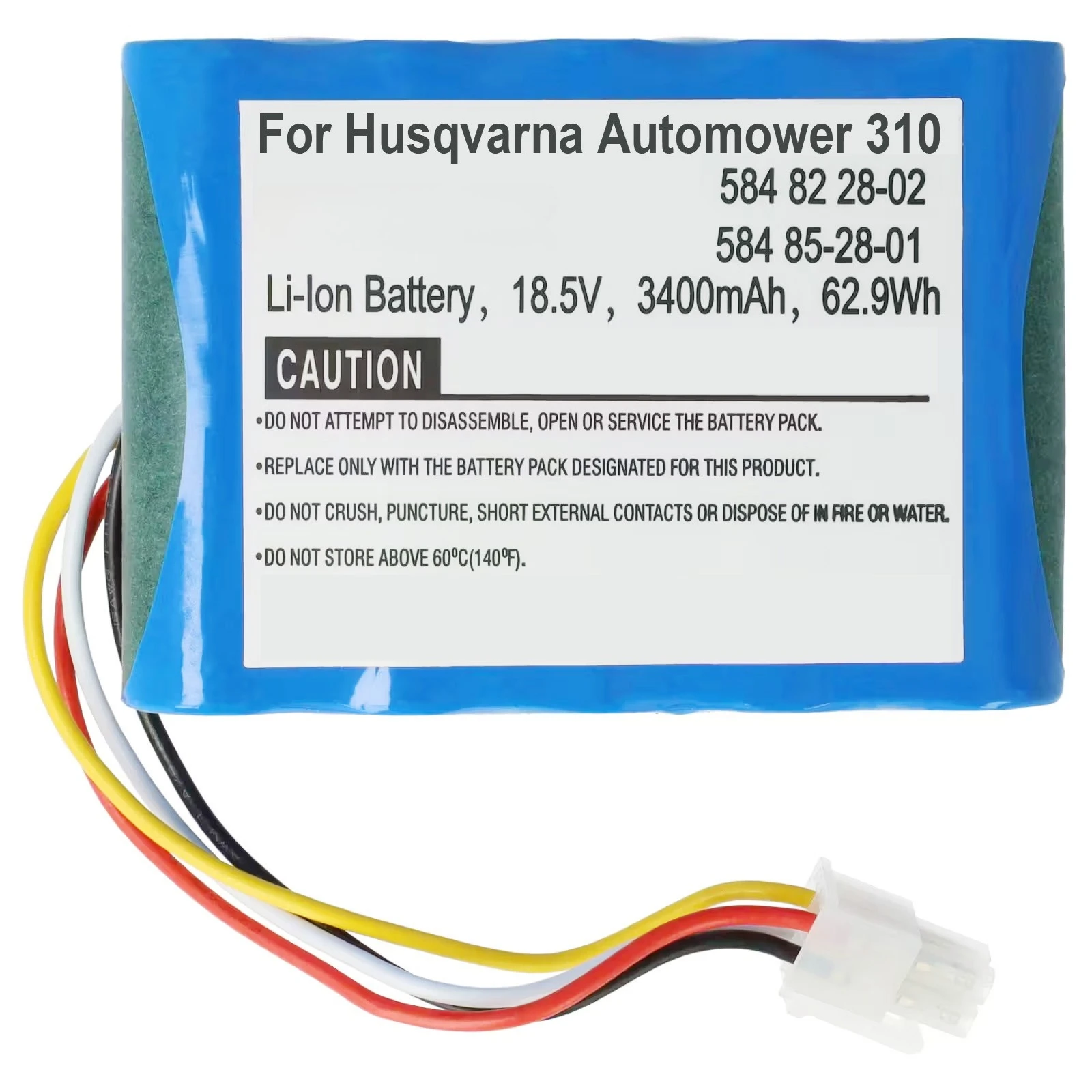18.5V 3400mAh Lithium Battery for Husqvarna Automower 310 / 315 / 315X Gardena R100Li R130Li  R160Li  Sileno