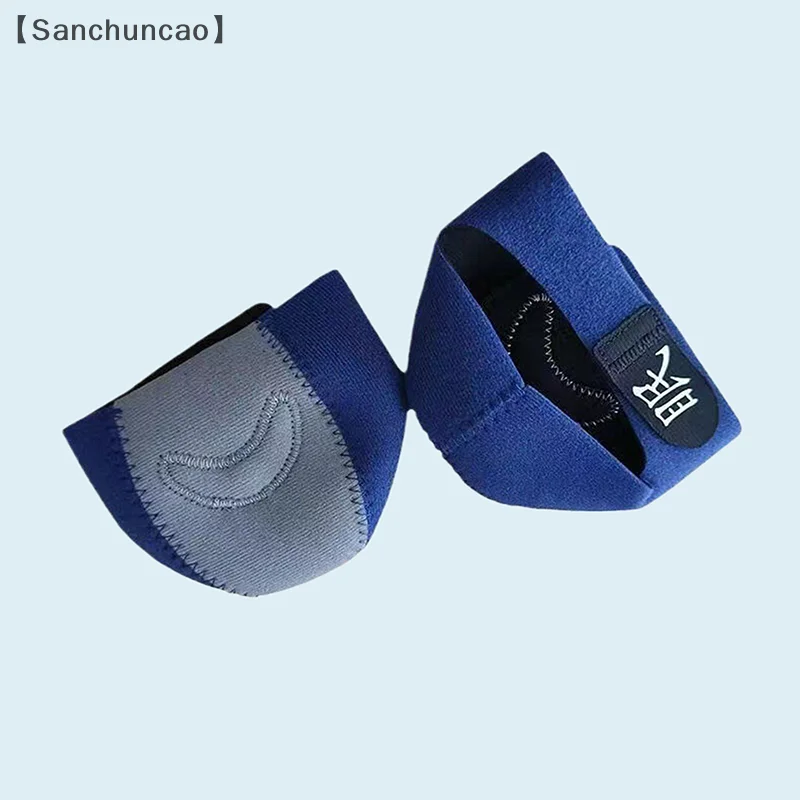 San1 คู่ Ultra Soft Heel Pad นอนไม่หลับ Acupoint Insoles ป้องกันส้นเท้าความอบอุ่นส่งเสริมการไหลเวียนโลหิต