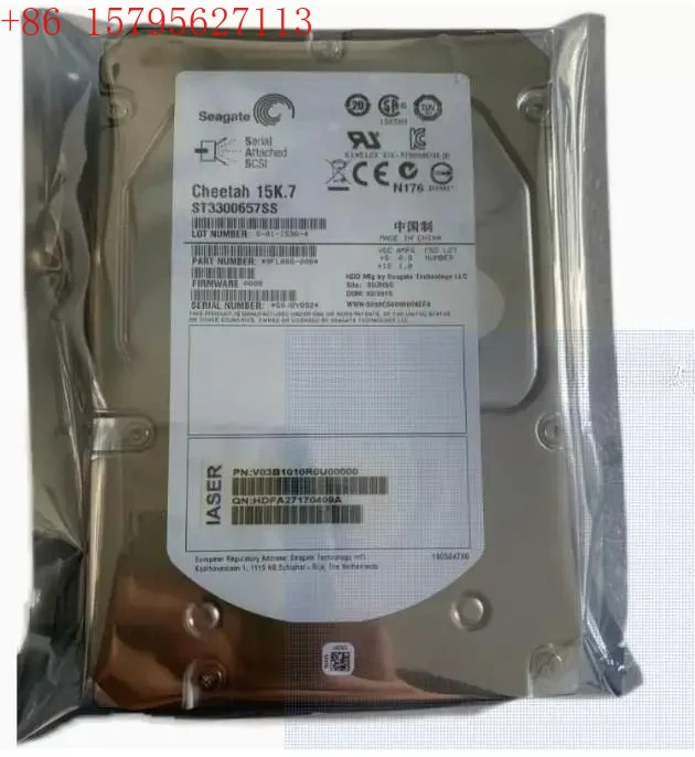 

FOR SEAGATE ST3300657SS 300GB 6G 15K 3.5" SAS HARD DRIVE