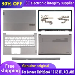 Neue original Laptop LCD Rückseite oben Abdeckung/Front blende/Scharnier/Handballen auflage/unteres Gehäuse für Lenovo Thinkbook 15 g3 itl Thinkbook 15 g3 acl