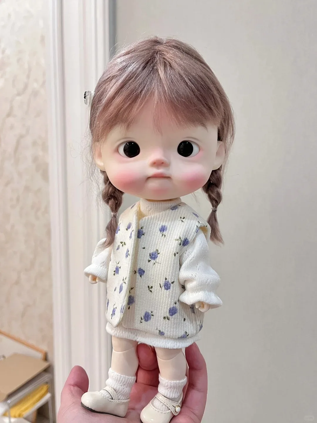 

DOLL 1/6 Diandian BJD resin Diandi Qbaby Smile bao Huhu big fish body blythe ob11 ACGN animal resin bodymold