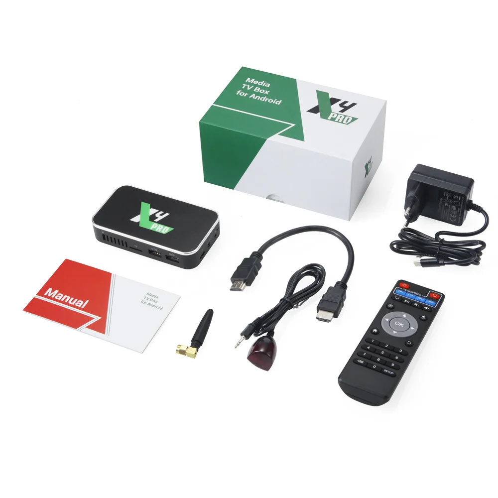 Ugoos X4 Pro TV BOX Android 11 Amlogic S905X4 DDR4 4GB 32GB 4k HD Media Player Wifi 1000M LAN AV1 X4 Cube X4 PLUS Smart Tv Box