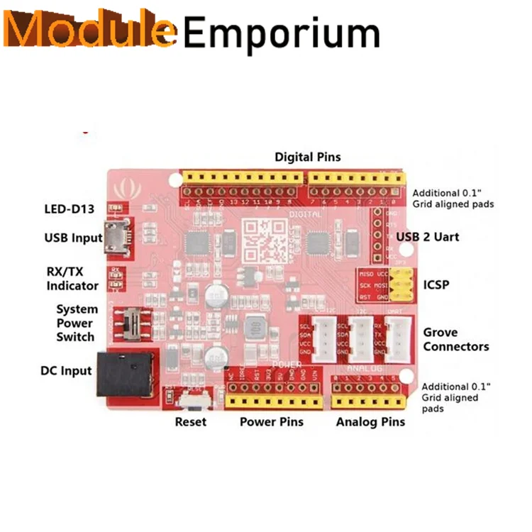 IIC SPI Seeeduino V4.2 Nano Grove AVR 8-bitowy mikrokontroler Atmega328 dla Arduino