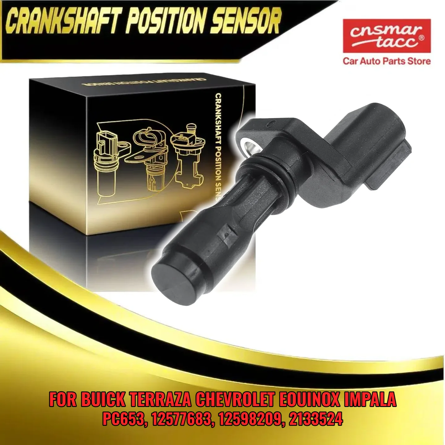 Sensor de posición del árbol de levas 12577683 PC653 para Buick Terraza Chevrolet Impala Malibu Saturn Aura 12598209 2133524