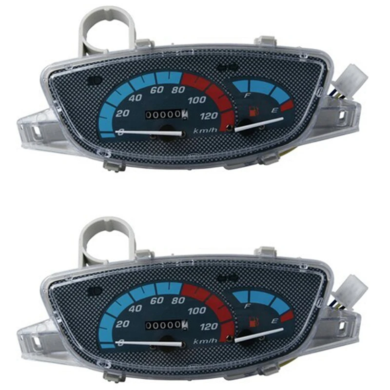 2X Motorcycle Scooter Instrument Assembly Motorcycle Speedometer Odometer For HONDA DIO ZX AF34/AF35 Accessories