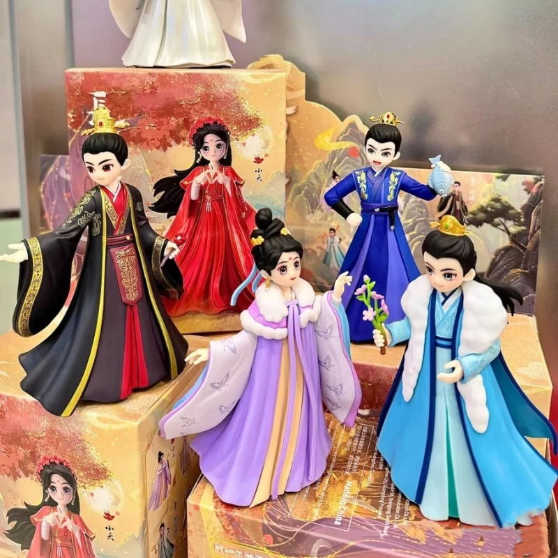 Original Lost You Forever Series Blind Box Figurines Chang Xiang Si Figures Xiang Liu Xiao Yao Cang Xuan Tu Shan Jing  Kids Gift