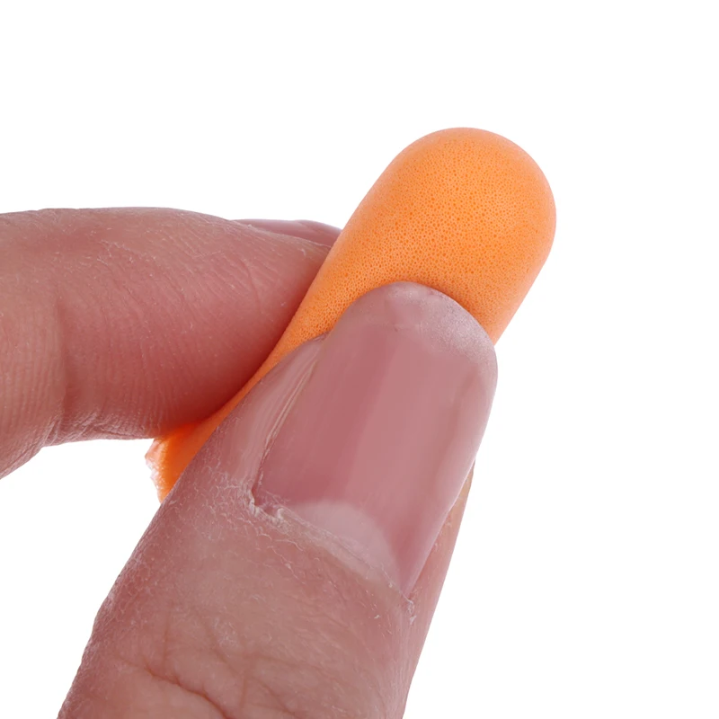 10/20/30Pairs إلغاء الضوضاء الأذن المقابس قابلة لإعادة الاستخدام الحد من الضوضاء حماية عزل الصوت الأذن المقابس للعمل دراسة النوم #5