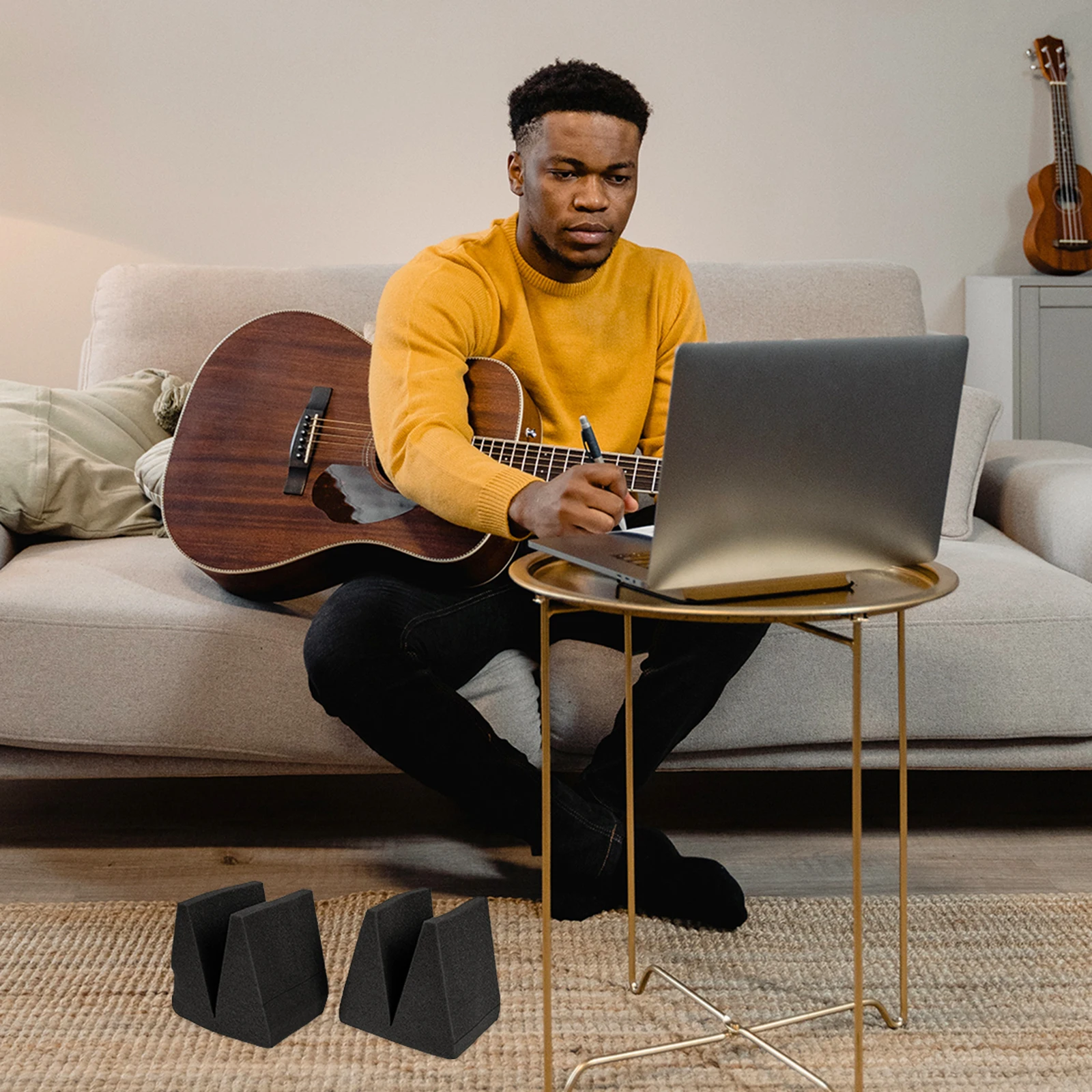 

Soundproof Panels Acoustic Foams Noise Reduction Wall Sponges Studio KTV Home Recording Professional Sound Absorption Material