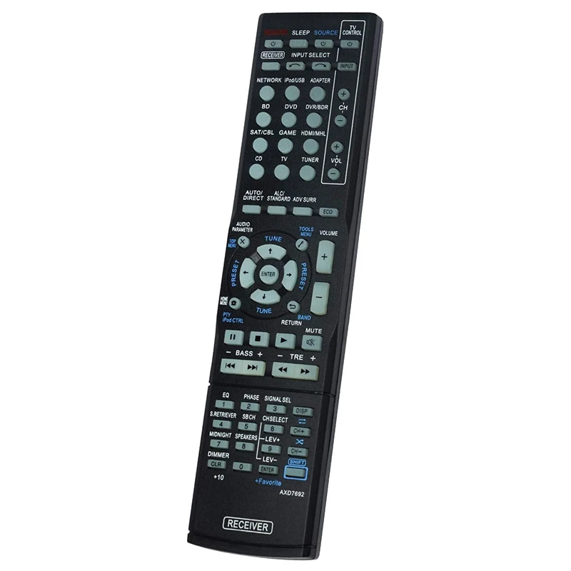 AXD7692 AV Remote For Pioneer AV Receiver Remote Control VSX-823-K VSX-828-S VSX-528-S VSX-60 VSX-1125-K VSX-1012-K