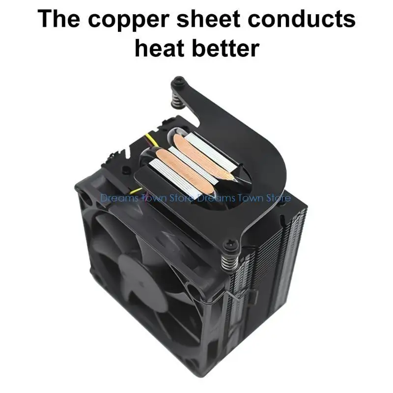 HX6A Active Coolers สำหรับ RPi 5 อลูมิเนียมฮีทซิงค์พัดลมระบายความร้อนฮีทซิงค์หม้อน้ำพัดลมระบายความร้อนสำหรับ RPi 5 Development