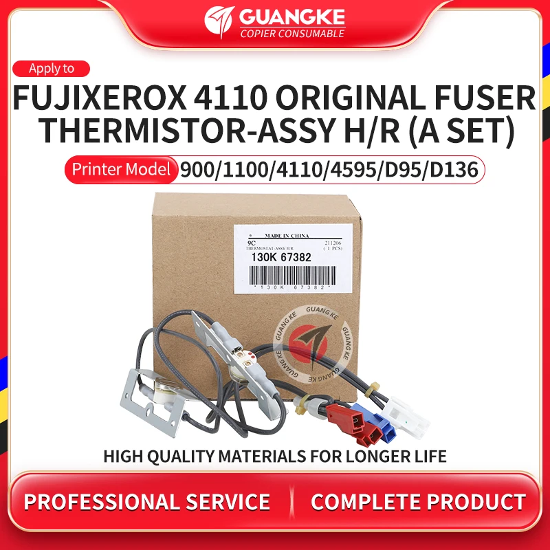 Original Fuser Termistor-conj h r para Xerox 900 1100 4110 4112 4127 4590 4595 D95 D110 D125 D136 130k67382