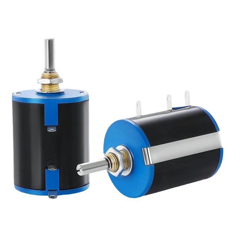 WXD4-23 6mm Multiturn Rotary Wirewound Potentiometer 10Kohm 3Watt Control Electrical Shaft Rheostats
