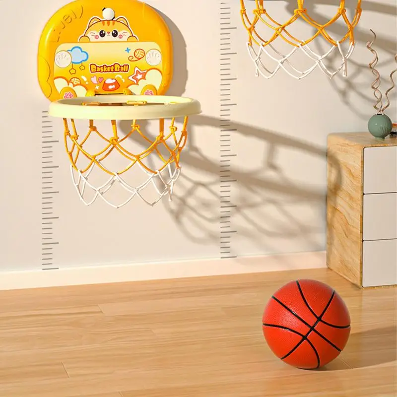 Toddler Basketball Hoop Folding Basketball Hoops & Goals Silent Toy Basketball Products For Active Play