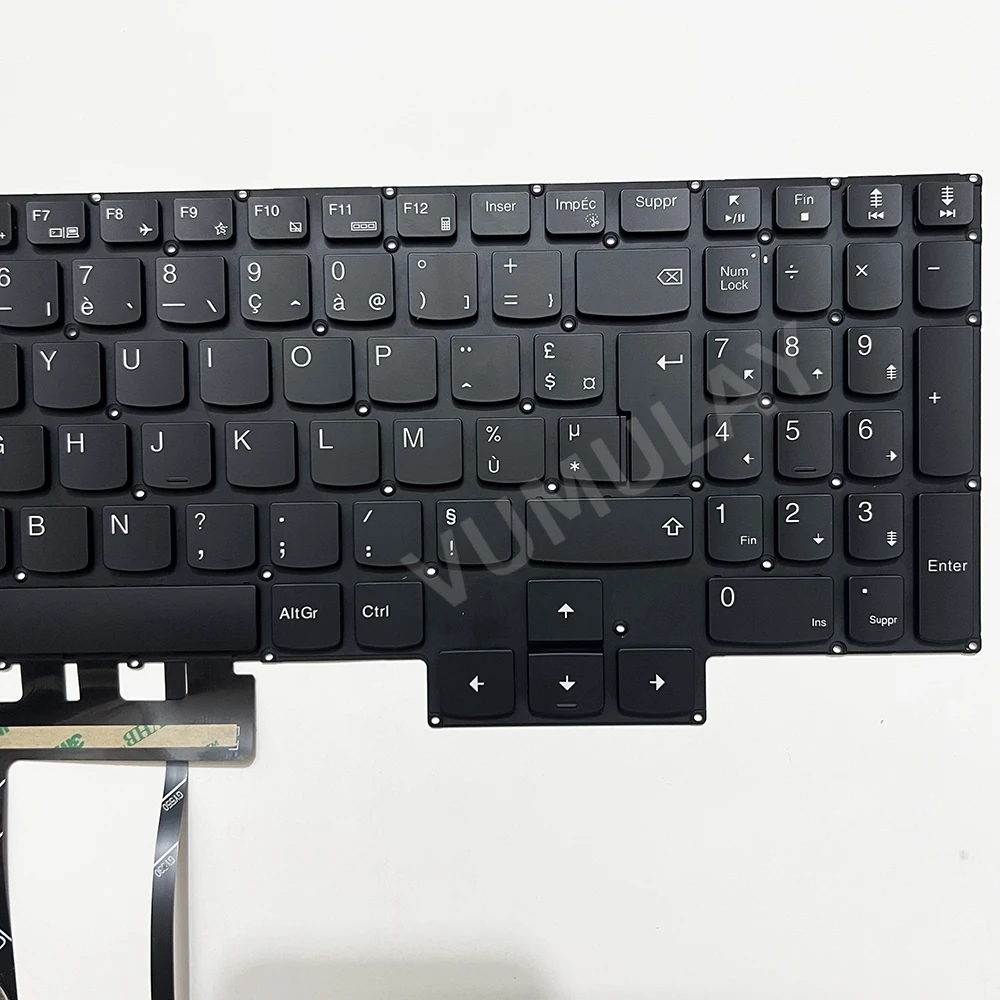 Imagem -05 - Teclado Azerty Retroiluminado Francês para Lenovo Legion 515arh05h 5-15imh05 5-15imh05h 5-17imh05 5p-15arh05h 5p-15imh05 5p-15imh05h