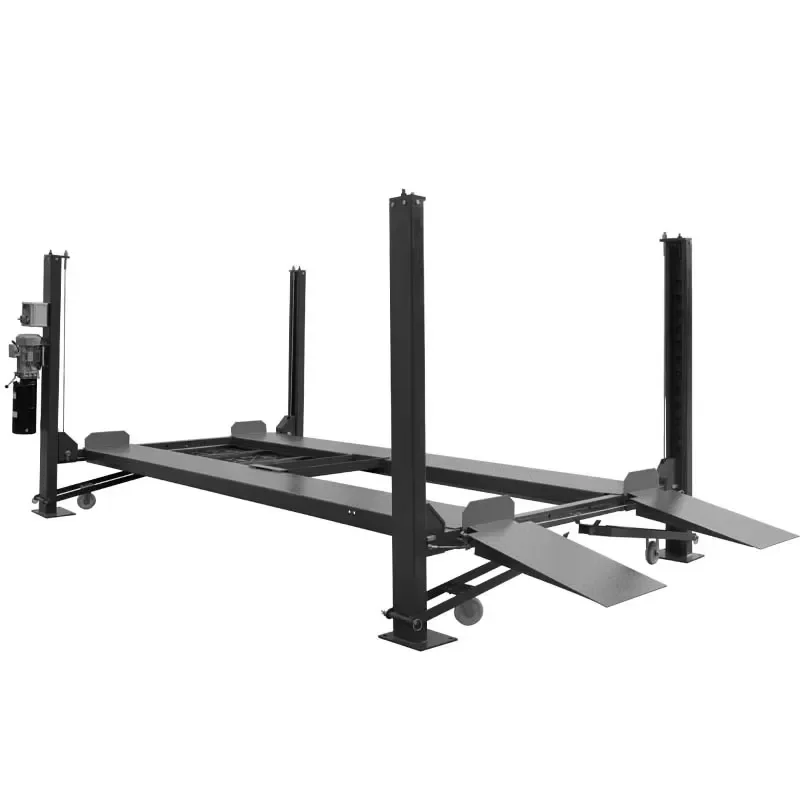 Ranking 4-Post Car Lift Use with Alignment Machine Car Garage Heavy Equipment for Repair Shop Double-Layer Car Lift