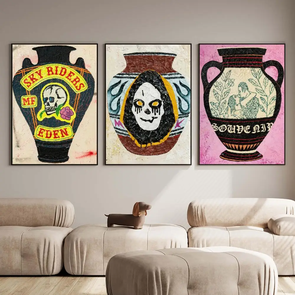 Póster Decorativo Artístico de Julien Jaca, Pintura Caligráfica Moderna sobre Lienzo, Impresión Artística para Pared, Decoración Elegante para Dormitorio, Cafetería, Hogar, Regalo