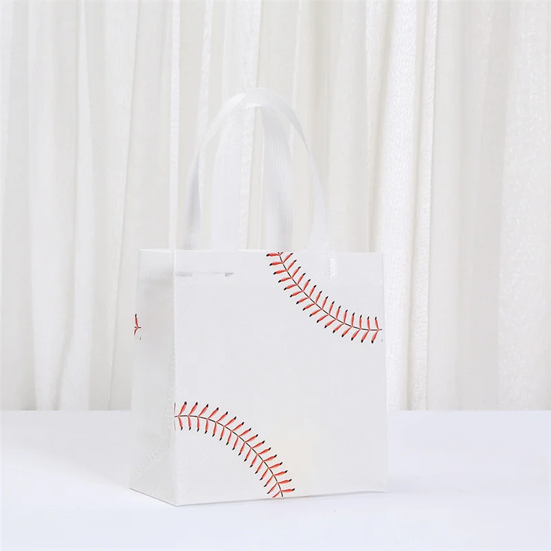 StoBag 8/20 قطعة غير المنسوجة حمل الحقائب كرة القدم الاطفال الأطفال هدية التعبئة والتغليف النسيج تخزين مقاوم للماء قابلة لإعادة الاستخدام الحقيبة حفلة عيد ميلاد #5