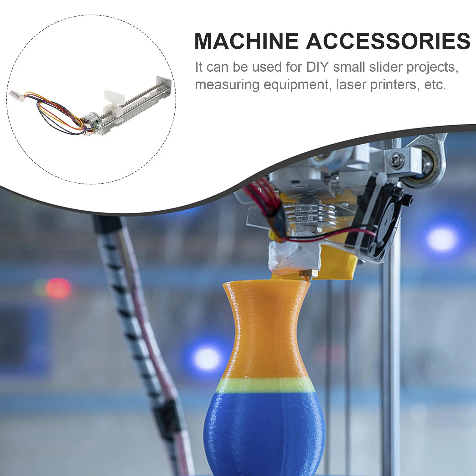 

Stepper Motor Linear Rail 80Mm High Durability Secc Suitable for Cnc Router Laser Engraving Stepper Motor Linear Actuator