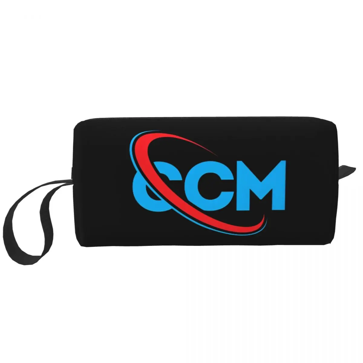 CCM Canada Logo Ice Hockey Cosmetic Bag for Women Makeup Bags Travel Daily Toiletry Bag Organizer Pouch