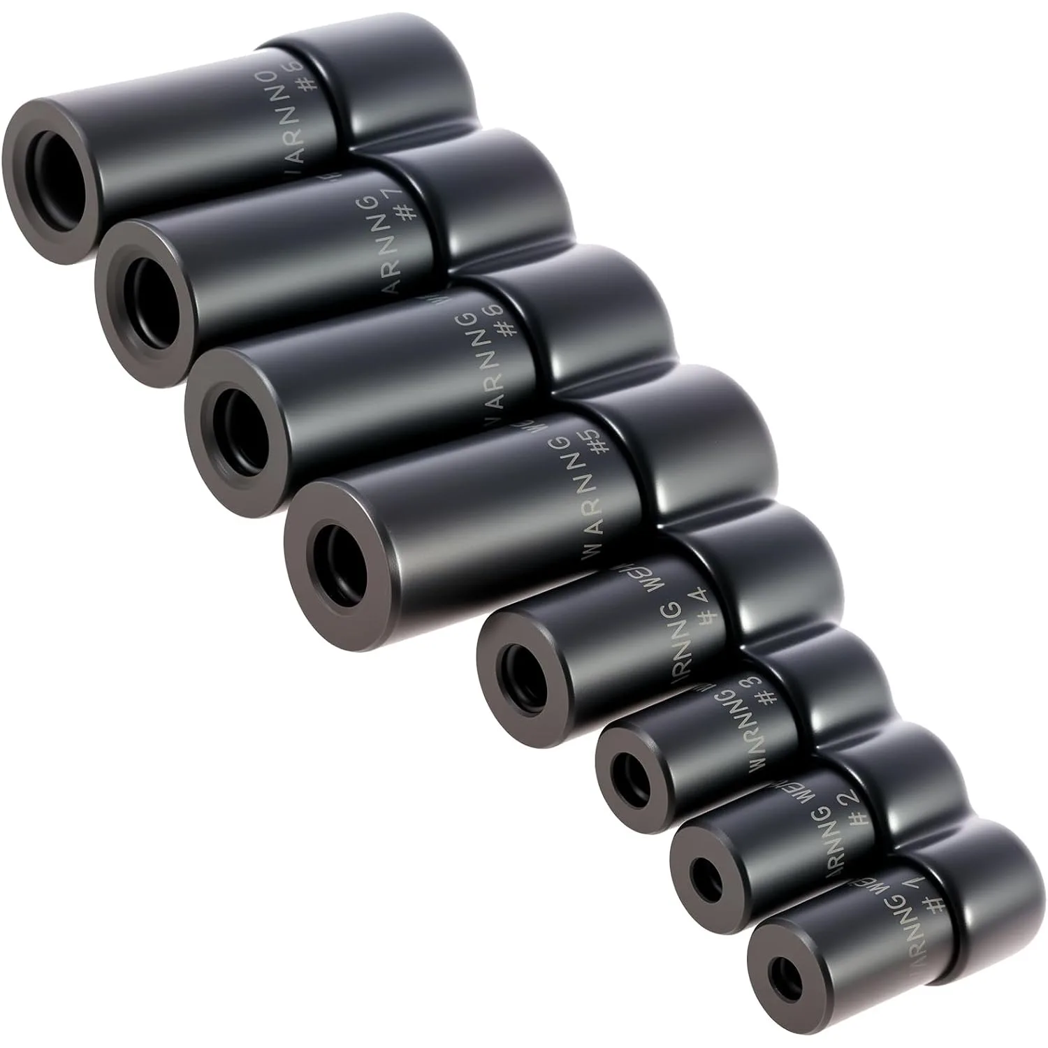 

8Pcs Tap and Die Socket Adapter Tap Socket Set 1/4 Inch and 3/8 Inch Tap Holder Socket Kit with Holder for Tight Space