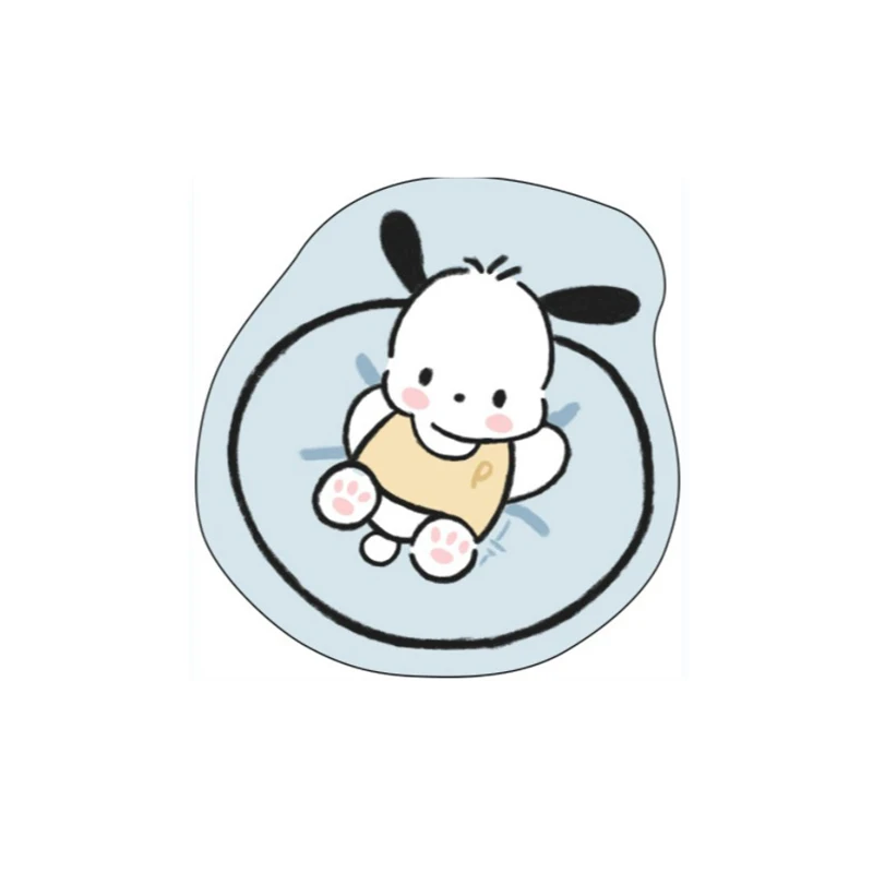 Pochacco Mouse Pads Cute Cartoon Non-Slip Wear-Resistant Mouse Pad Gaming Mouse Pad Comfortable & Healthy for Office Mousepad